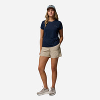 Áo Thun Nữ Columbia Zero Rules™ Light Short Sleeve Crew - Xanh Navy - Supersports Vietnam