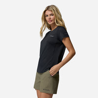 Áo Thun Tay Ngắn Nữ Columbia Zero Rules™ Light Short Sleeve Crew - Đen - Supersports Vietnam