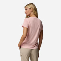 Áo Thun Tay Ngắn Nữ Columbia Zero Rules™ Light Short Sleeve Crew - Hồng - Supersports Vietnam