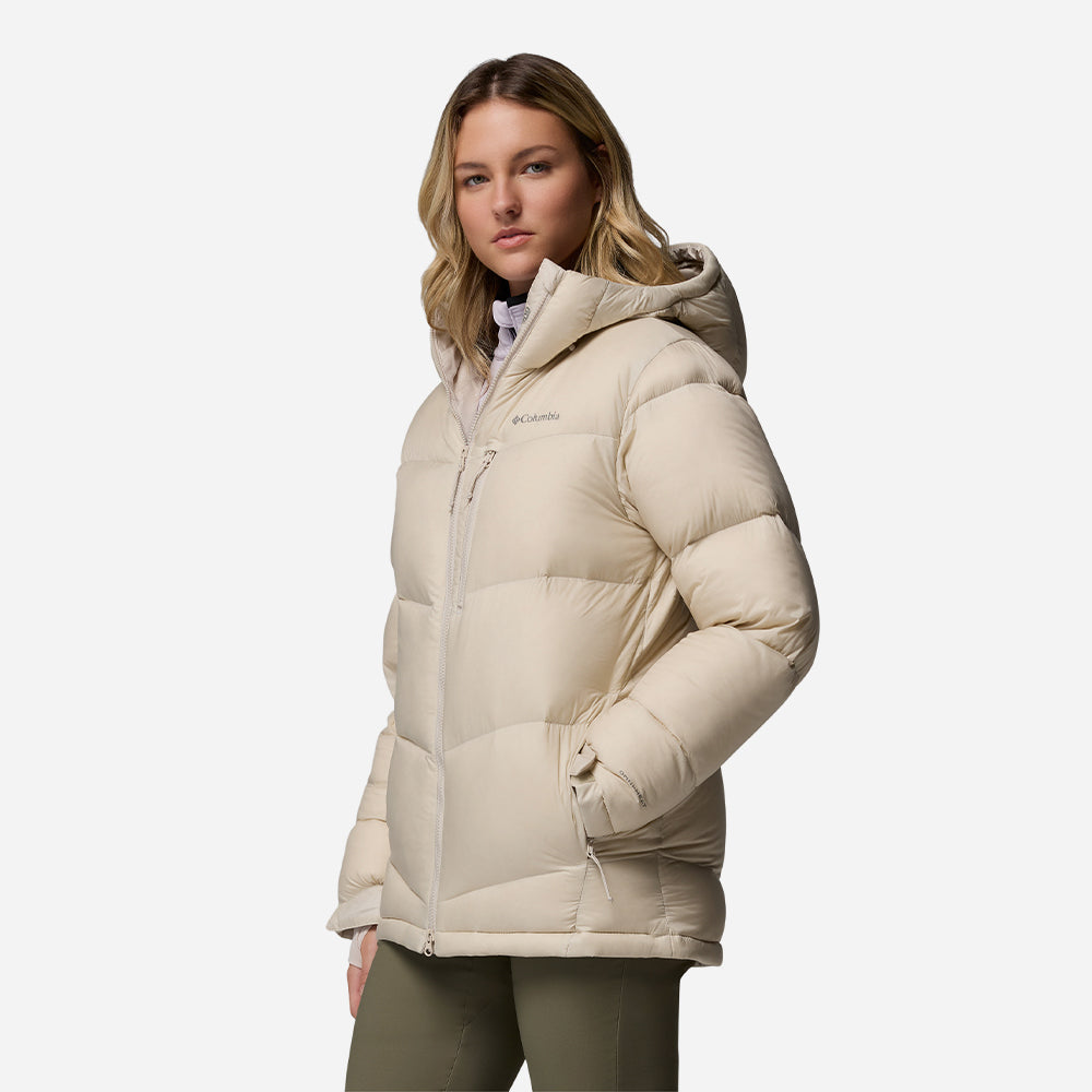 Áo Khoác Nữ Columbia Cloudview™ Down Hooded - Be - Supersports Vietnam