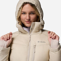 Áo Khoác Nữ Columbia Cloudview™ Down Hooded - Be - Supersports Vietnam