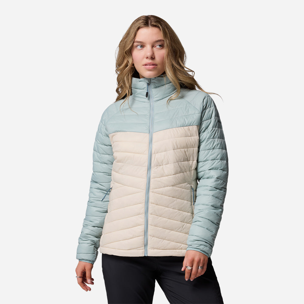 Áo Khoác Nữ Columbia Powder Pass™ - Be - Supersports Vietnam