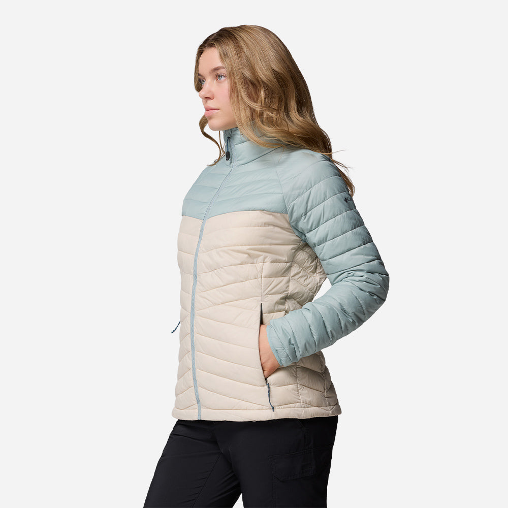 Áo Khoác Nữ Columbia Powder Pass™ - Be - Supersports Vietnam