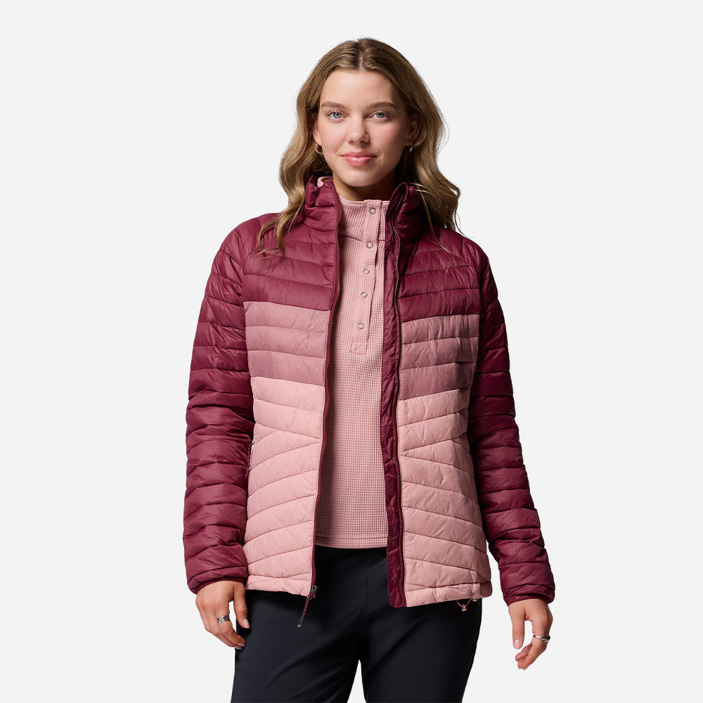 Áo Khoác Nữ Columbia Powder Pass™ - Hồng - Supersports Vietnam