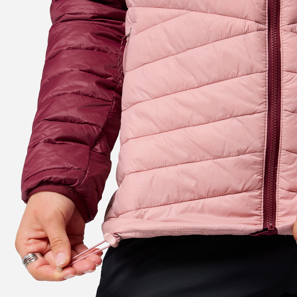 Áo Khoác Nữ Columbia Powder Pass™ - Hồng - Supersports Vietnam