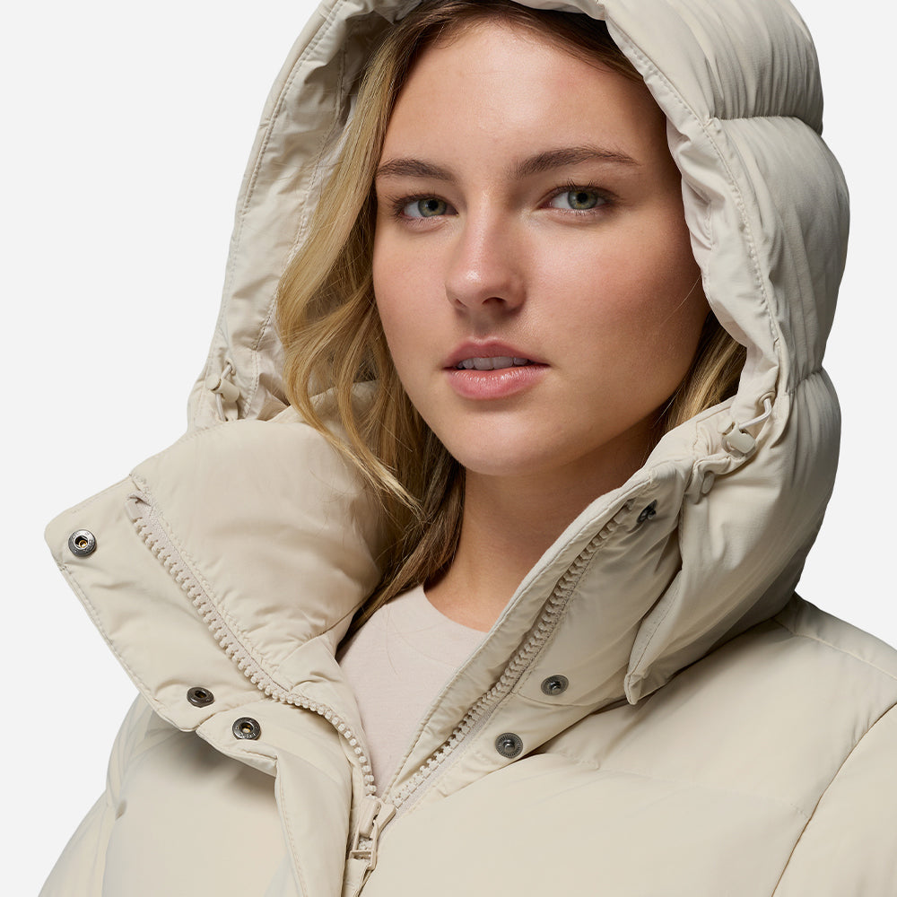 Áo Khoác Nữ Columbia Amaze Puff™ Hooded - Be - Supersports Vietnam