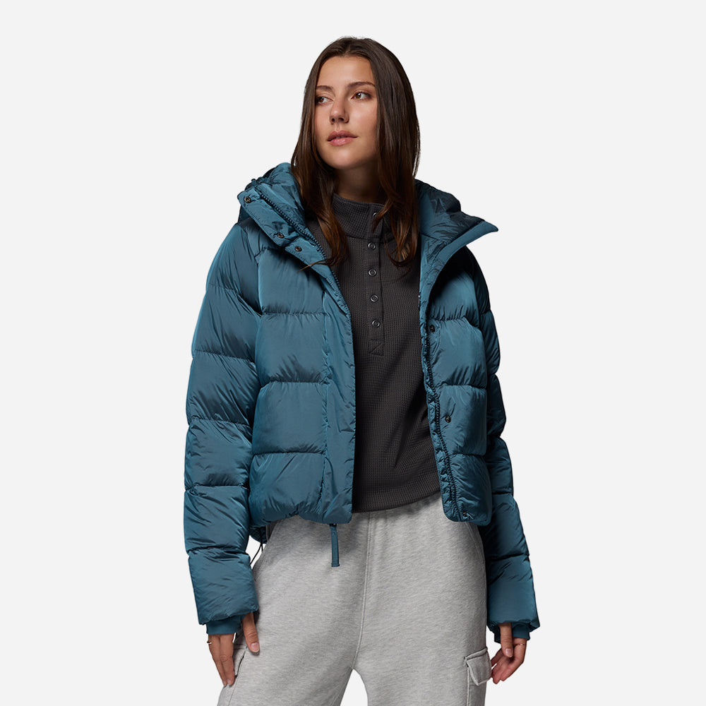 Áo Khoác Nữ Columbia Amaze Puff™ Hooded - Xanh Dương - Supersports Vietnam