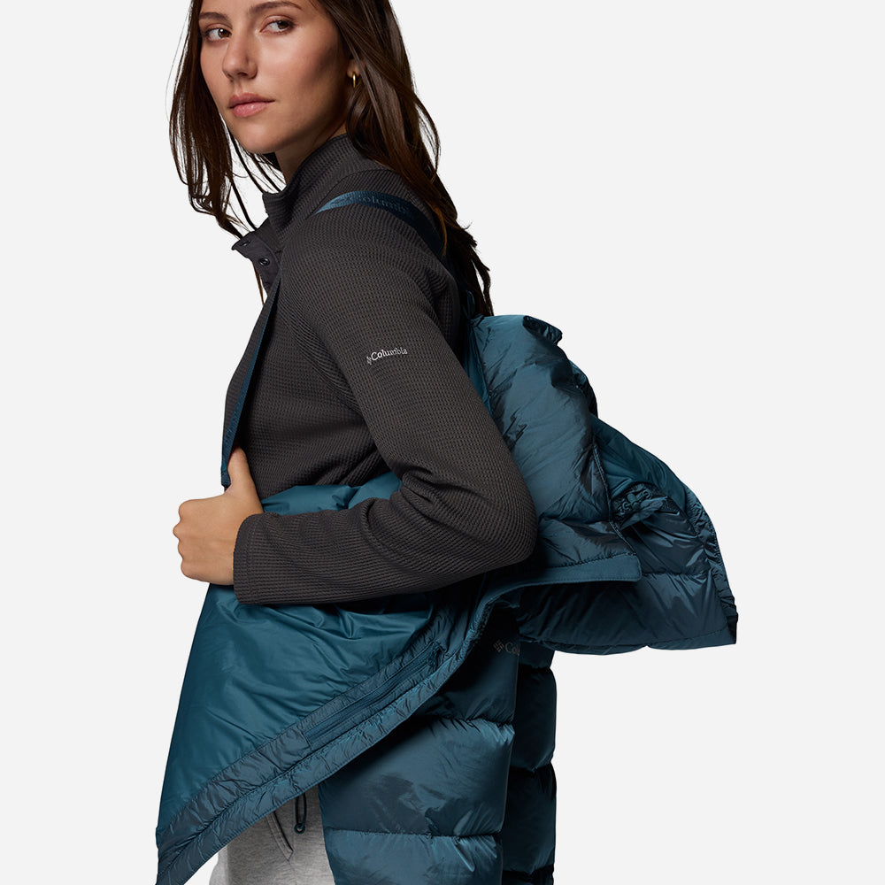 Áo Khoác Nữ Columbia Amaze Puff™ Hooded - Xanh Dương - Supersports Vietnam