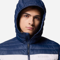 Áo Khoác Nam Columbia Powder Pass™ Hooded - Xanh Dương - Supersports Vietnam