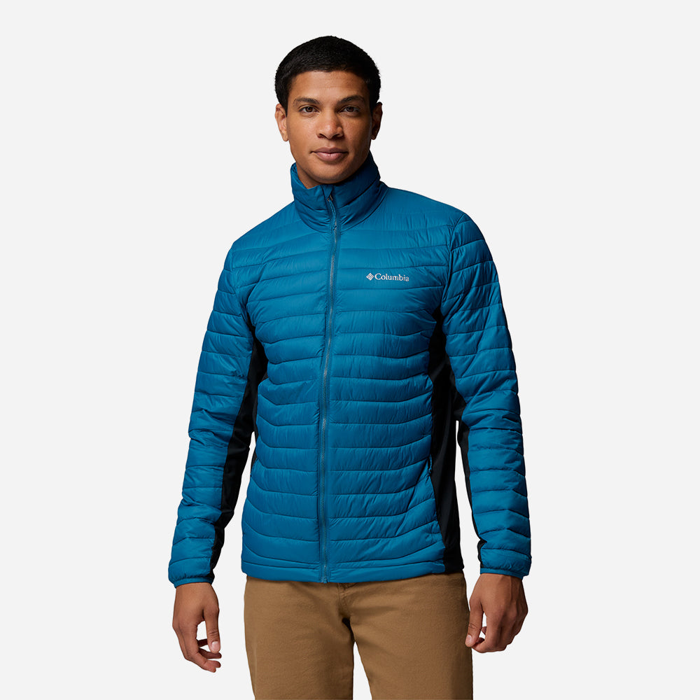 Áo Khoác Nam Columbia Powder Pass™ Hybrid - Xanh Dương