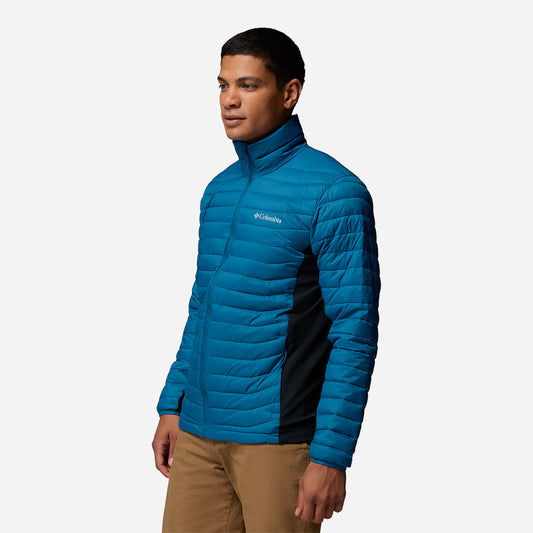 Áo Khoác Nam Columbia Powder Pass™ Hybrid - Xanh Dương - Supersports Vietnam