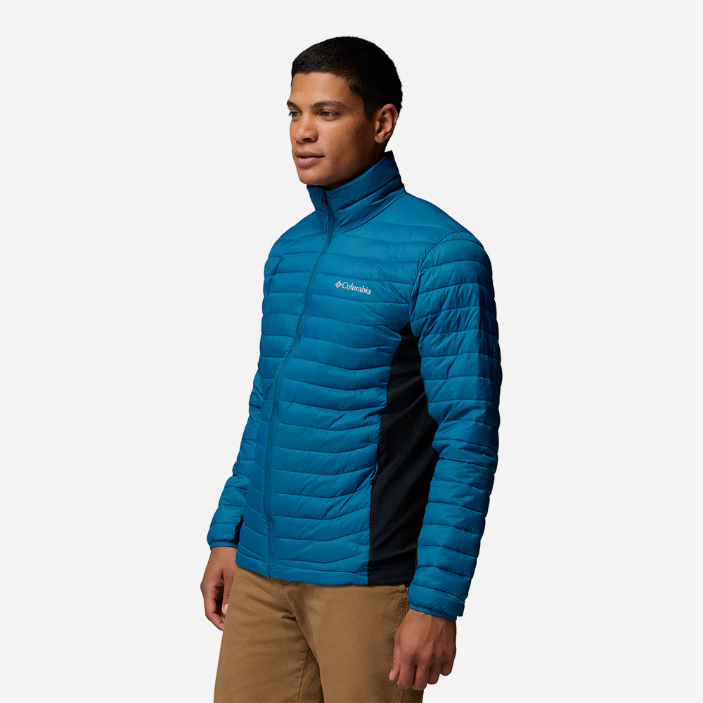 Áo Khoác Nam Columbia Powder Pass™ Hybrid - Xanh Dương