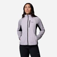 Áo Khoác Nữ Columbia Arctic Crest™ Hybrid Full Zip - Tím - Supersports Vietnam