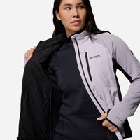Áo Khoác Nữ Columbia Arctic Crest™ Hybrid Full Zip - Tím - Supersports Vietnam