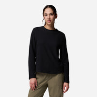 Áo Thun Nữ Columbia Brea Falls™ Grid Crew - Đen - Supersports Vietnam