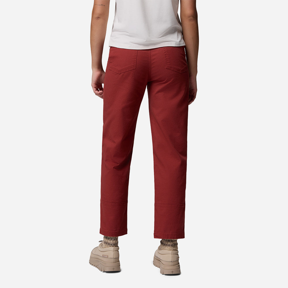 Quần Dài Thể Thao Nữ Columbia Roc™ Straight Leg - Đỏ - Supersports Vietnam