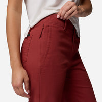 Quần Dài Thể Thao Nữ Columbia Roc™ Straight Leg - Đỏ - Supersports Vietnam