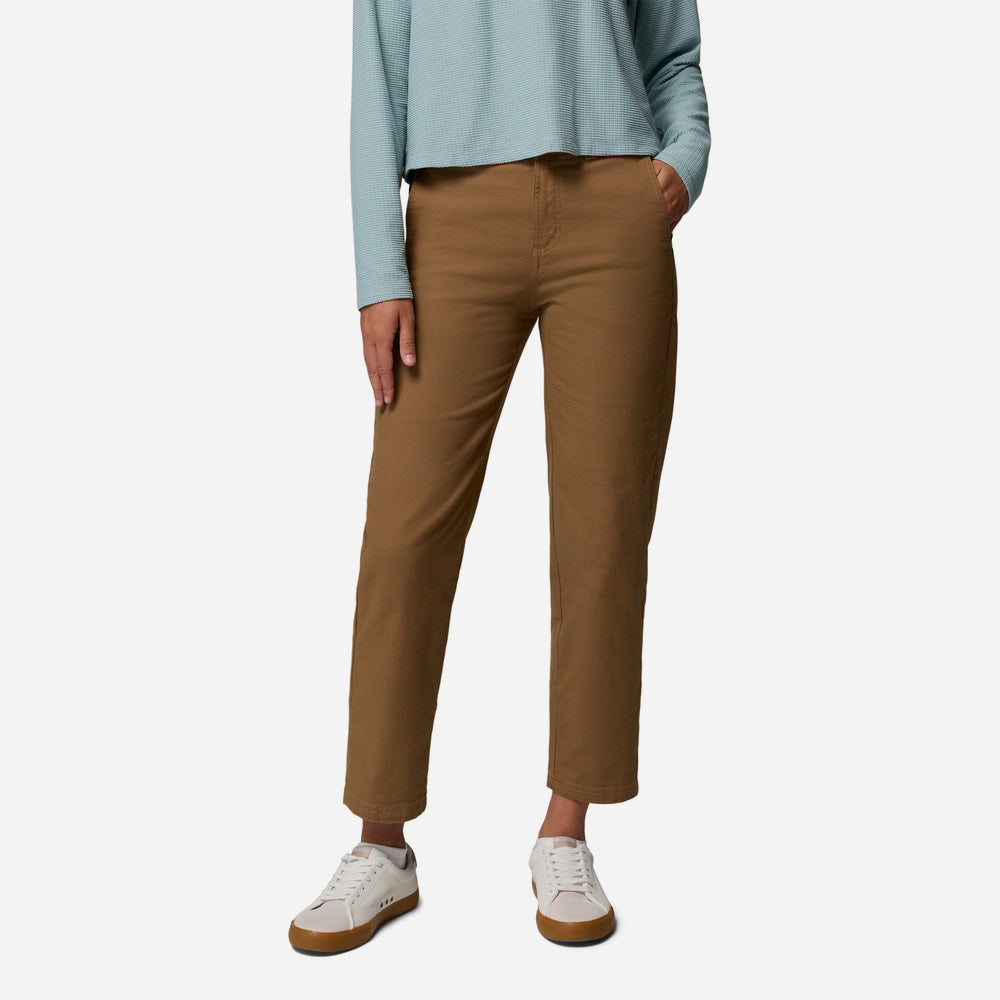 Quần Dài Thể Thao Nữ Columbia Roc™ Straight Leg - Nâu - Supersports Vietnam