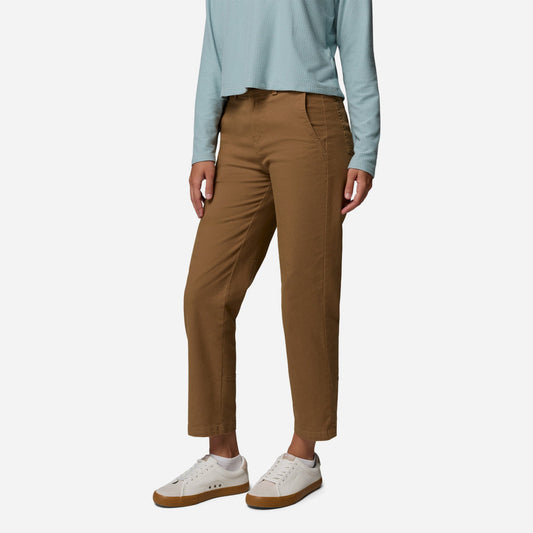 Quần Dài Thể Thao Nữ Columbia Roc™ Straight Leg - Nâu - Supersports Vietnam