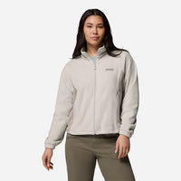 Áo Khoác Nữ Columbia Benton Springs™ Relaxed Full Zip - Be - Supersports Vietnam