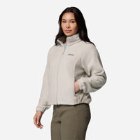 Áo Khoác Nữ Columbia Benton Springs™ Relaxed Full Zip - Be - Supersports Vietnam