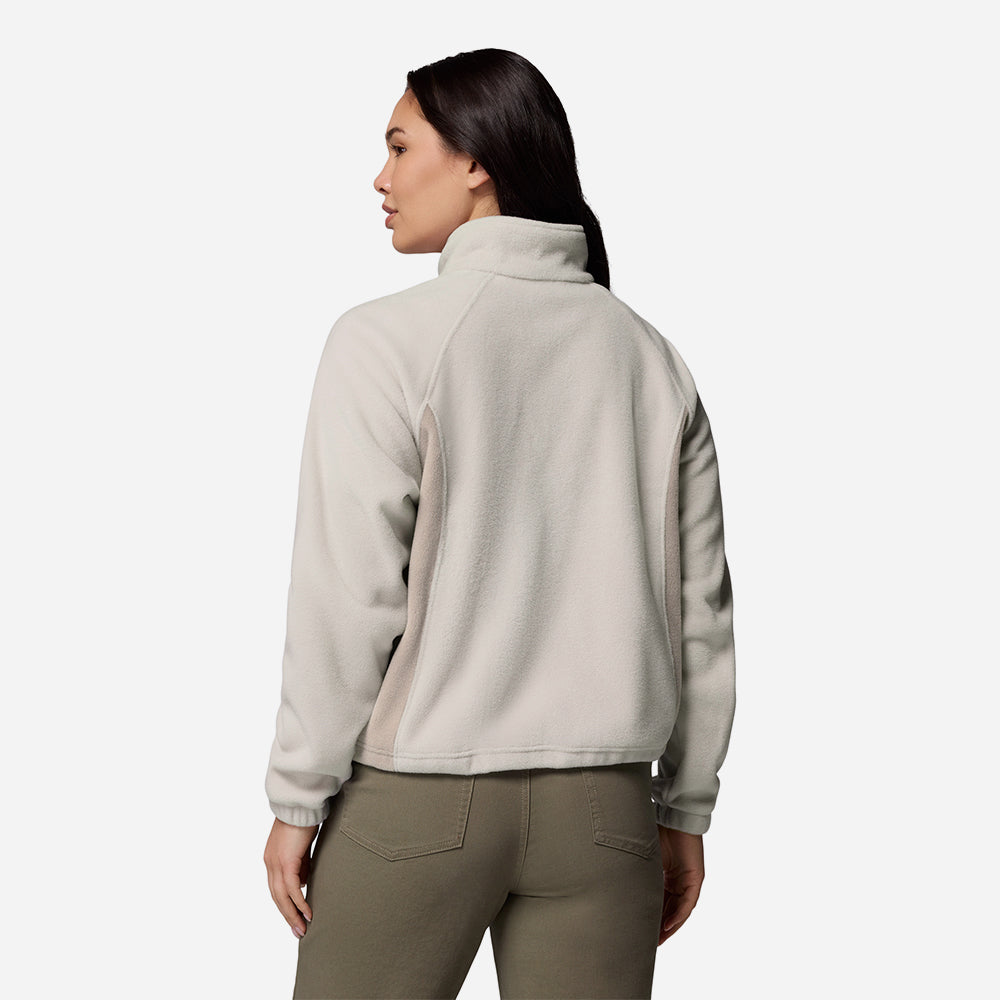 Áo Khoác Nữ Columbia Benton Springs™ Relaxed Full Zip - Be - Supersports Vietnam