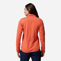 Áo Khoác Nữ Columbia Essential Hike Grid Fleece Full Zip - Cam - Supersports Vietnam