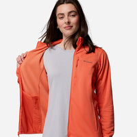 Áo Khoác Nữ Columbia Essential Hike Grid Fleece Full Zip - Cam - Supersports Vietnam