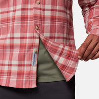 Áo Sơ Mi Tay Dài Nam Columbia Pfg Wild Cast Flannel - Hồng - Supersports Vietnam