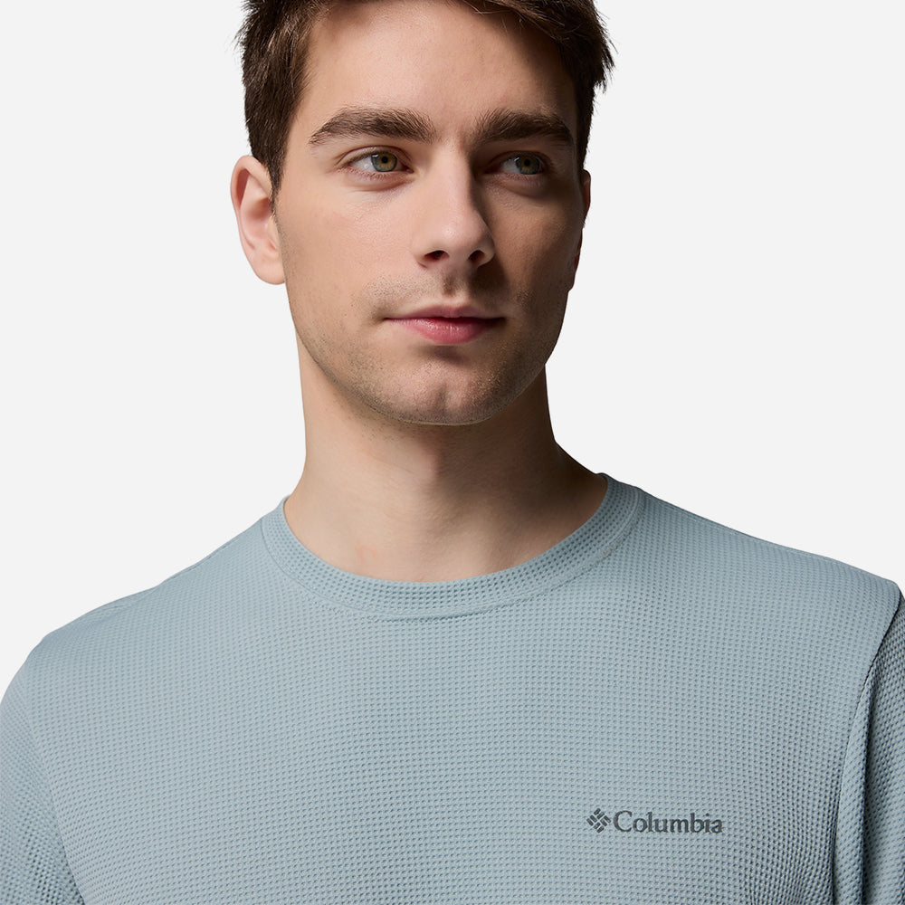 Áo Thun Dài Tay Nam Columbia Tech Trail™ Utility Warm - Xanh Dương - Supersports Vietnam