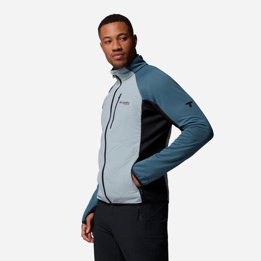 Áo Khoác Nam Columbia Arctic Crest™ Hybrid Full Zip - Xanh Dương - Supersports Vietnam