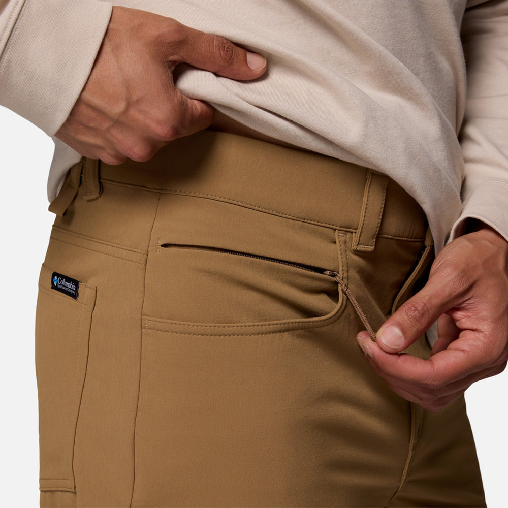 Quần Dài Thể Thao Nam Columbia Roc™ Tech 5 Pocket - Nâu - Supersports Vietnam