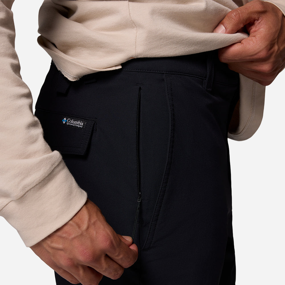 Quần Dài Thể Thao Nam Columbia Roc™ Tech Chino - Đen - Supersports Vietnam