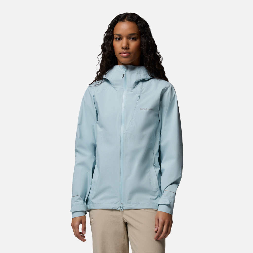 Áo Khoác Nữ Columbia Trailborne™ 2.5L Shell - Xanh Dương - Supersports Vietnam