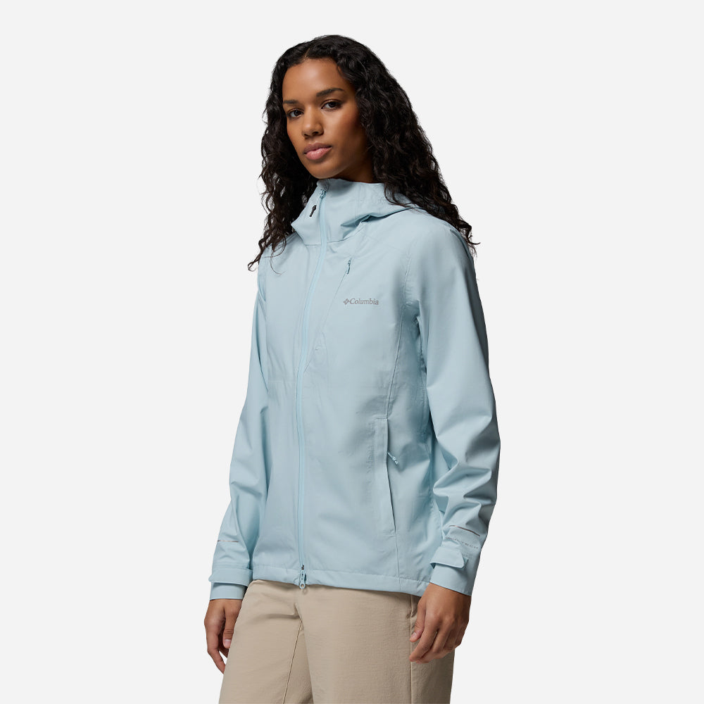 Áo Khoác Nữ Columbia Trailborne™ 2.5L Shell - Xanh Dương - Supersports Vietnam