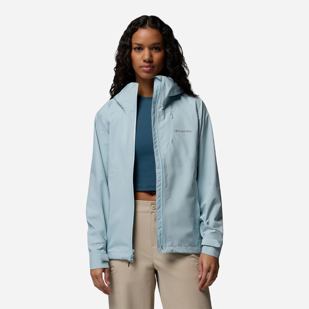 Áo Khoác Nữ Columbia Trailborne™ 2.5L Shell - Xanh Dương - Supersports Vietnam