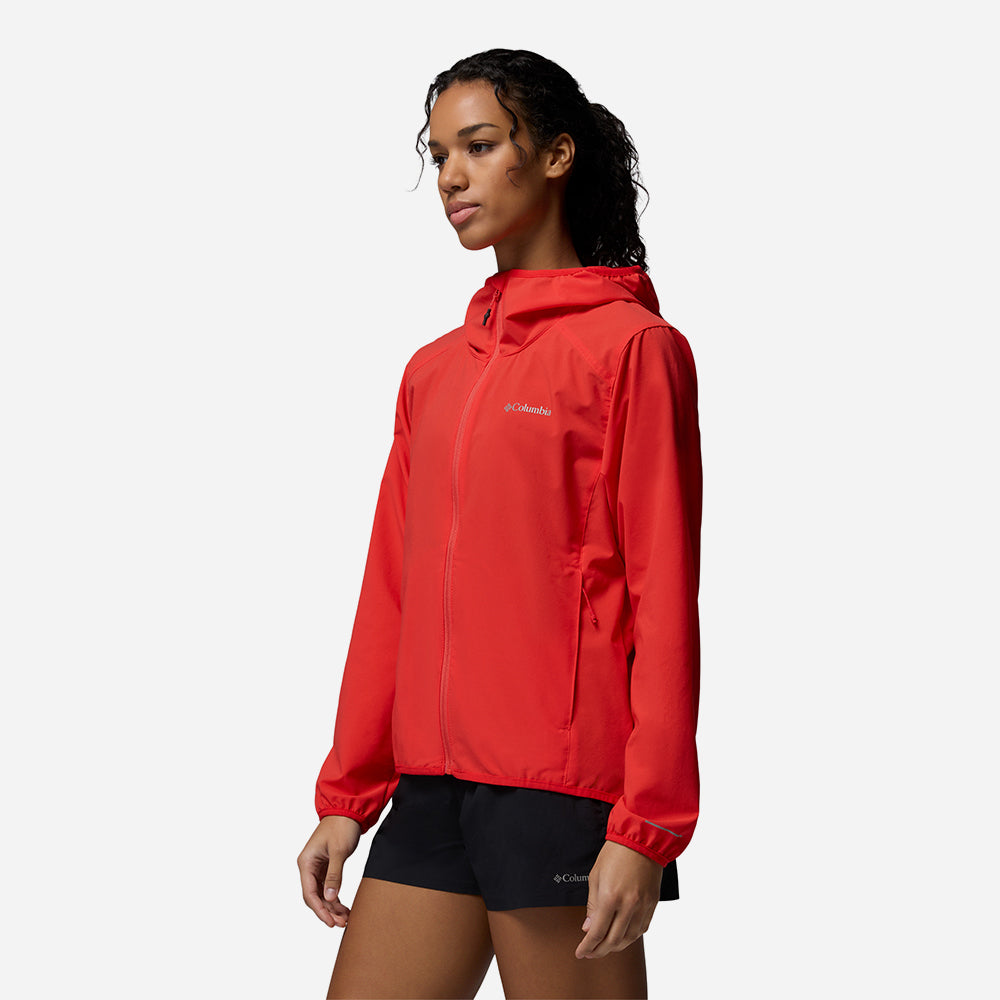 Áo Khoác Nữ Columbia Trailborne™ - Đỏ - Supersports Vietnam