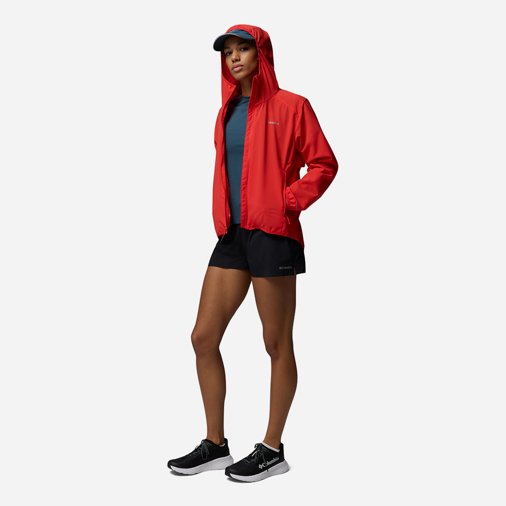 Áo Khoác Nữ Columbia Trailborne™ - Đỏ - Supersports Vietnam