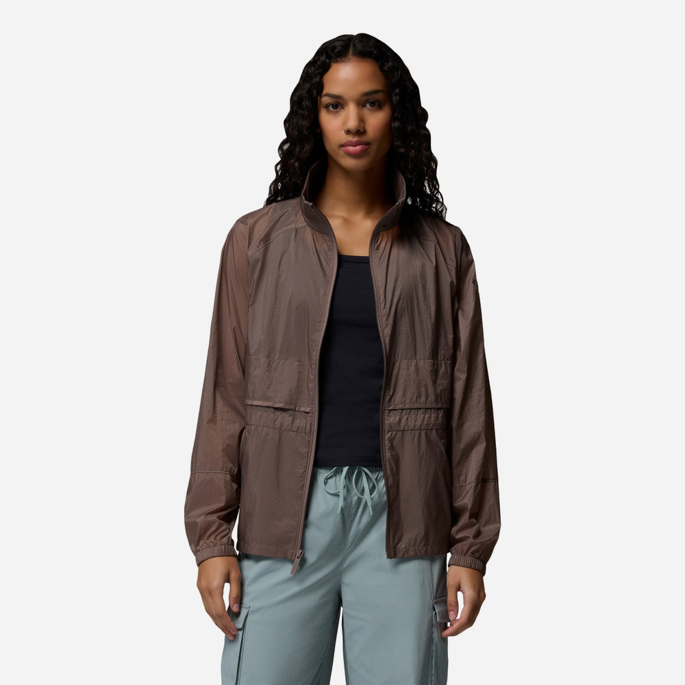 Áo Khoác Nữ Columbia Willow Sky™ Windbreaker - Nâu - Supersports Vietnam