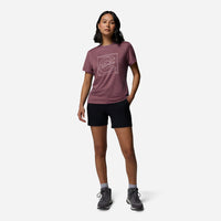 Áo Thun Nữ Columbia Parsons Point™ Short Sleeve Graphic - Tím - Supersports Vietnam