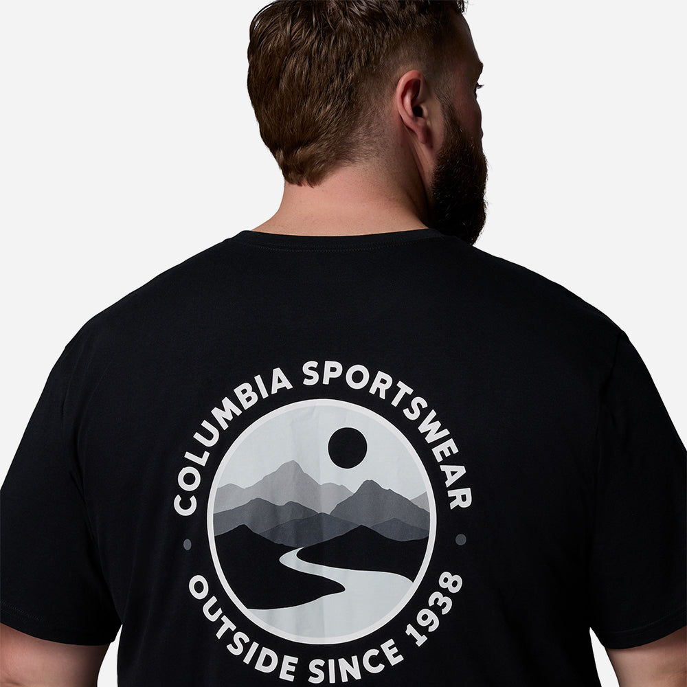 Áo Thun Nam Columbia Csc™ Outdoor Back Graphic - Đen - Supersports Vietnam