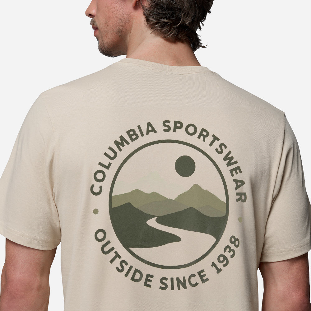 Áo Thun Nam Columbia Csc™ Outdoor Back Graphic - Be - Supersports Vietnam