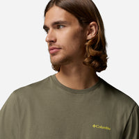 Áo Thun Nam Columbia Csc™ Outdoor Back Graphic - Xanh Quân Đội - Supersports Vietnam