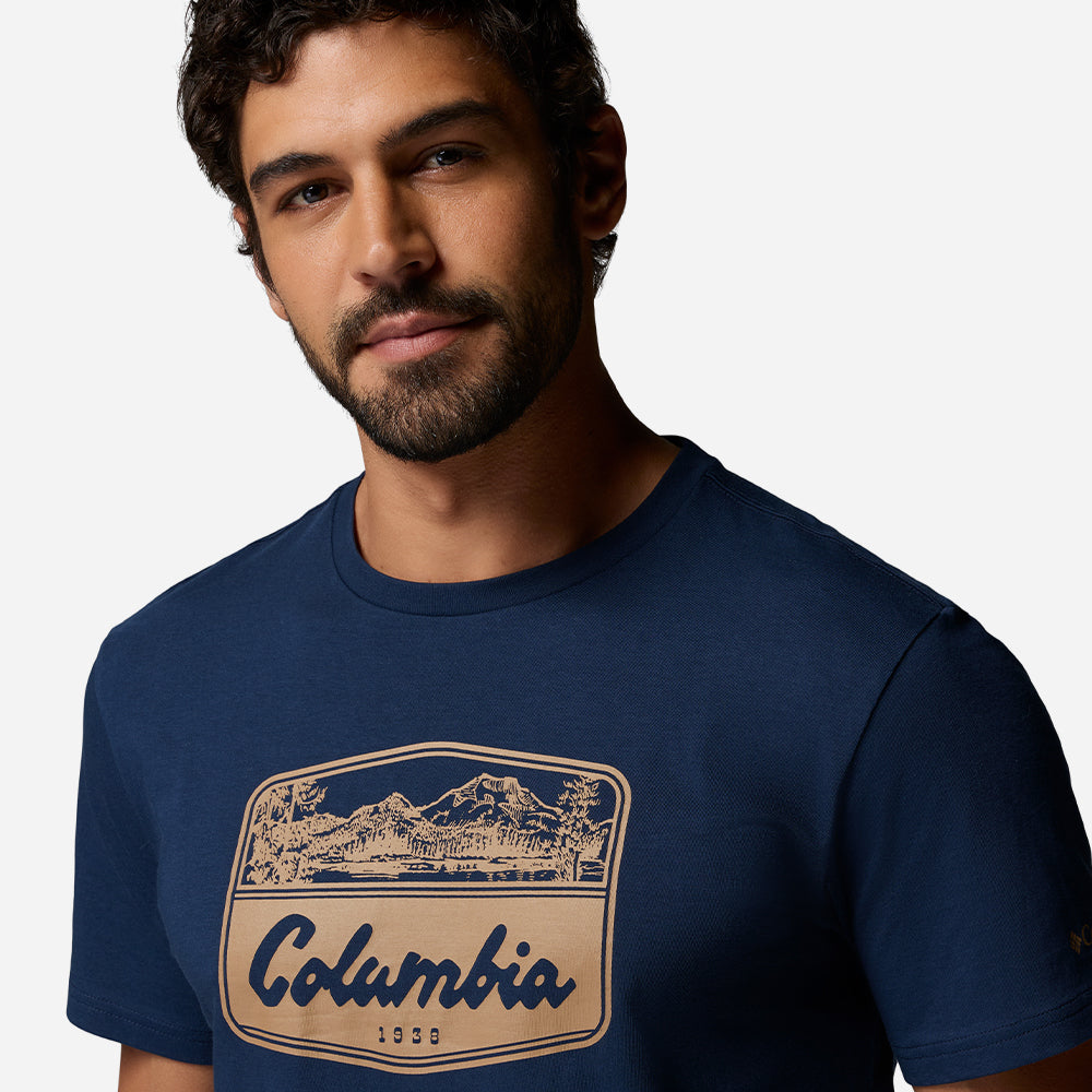 Áo Thun Nam Columbia Csc™ Seasonal Graphic - Xanh Navy
