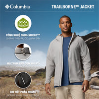 Áo Khoác Nam Columbia Trailborne™ - Xám - Supersports Vietnam
