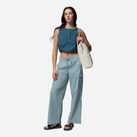 Áo Ba Lỗ Nữ Columbia Chill Creek™ Woven - Xanh Dương - Supersports Vietnam
