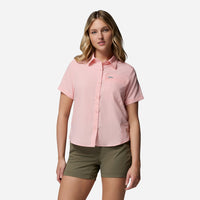 Áo Sơ Mi Nữ Columbia Silver Ridge™ Utility II Short Sleeve - Hồng