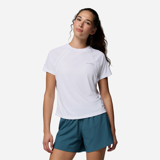 Áo Thun Nữ Columbia Stealth Spring™ Short Sleeve - Trắng