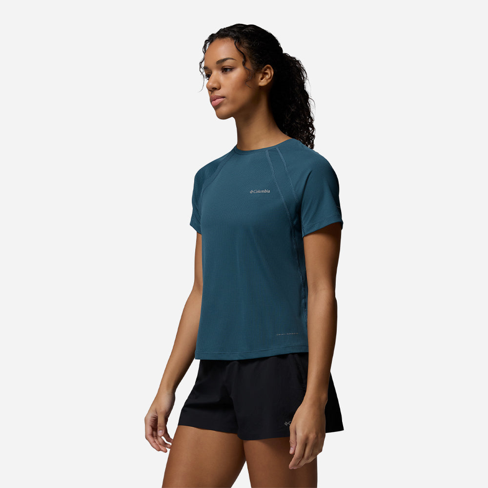 Áo Thun Nữ Columbia Stealth Spring™ - Xanh Dương - Supersports Vietnam