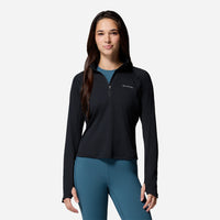 Áo Thun Nữ Columbia Stealth Spring™ Half Zip - Đen - Supersports Vietnam